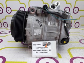 Compressor de AC  Mercedes Clase C  1.7 Cdi 140 Cv de 2005 - Ref OEM :  A0012305511